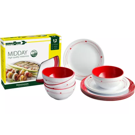 Brunner - Set stoviglie Midday Cosmic 12 pz. Brunner - Set stoviglie Midday Cosmic 12 pz.