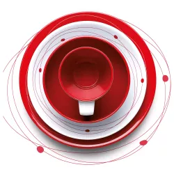 Brunner - Set stoviglie Midday Cosmic 12 pz.