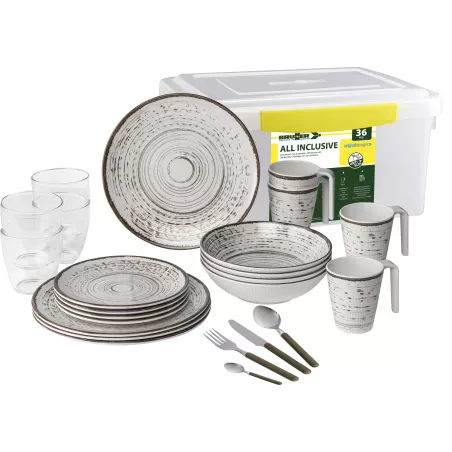 Brunner - Set stoviglie All Inclusive Kassandra 36 pz. Brunner - Set stoviglie All Inclusive Kassandra 36 pz.