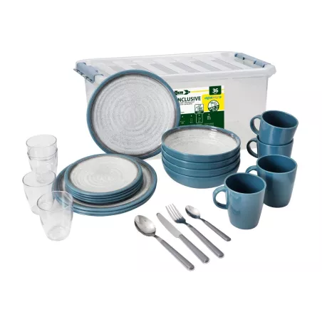 Brunner - Set stoviglie All Inclusive Tuscany 36 pz. Brunner - Set stoviglie All Inclusive Tuscany 36 pz.