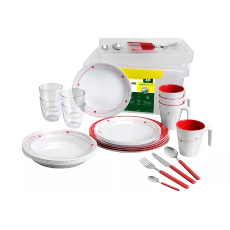 Brunner - Set stoviglie All Inclusive Cosmic 36 pz. Brunner - Set stoviglie All Inclusive Cosmic 36 pz.