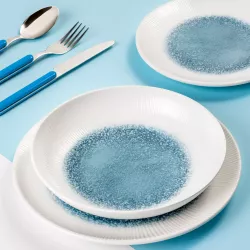 Brunner - Set di stoviglie Lunch Box Meteore Azur 16 pz.