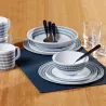 Brunner - Set di stoviglie Melamine Bluebay 16 pz.