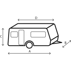 Copertura Caravan Cover 6M
