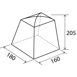 Tenda spiaggia Cabina Maxi NG