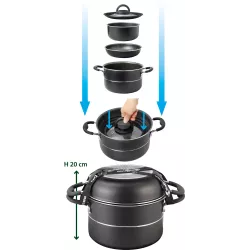 Popote Pirate NG 7+1 Ø 24