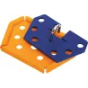 Piastra di ancoraggio Peggy peg - Set da 6 pz.