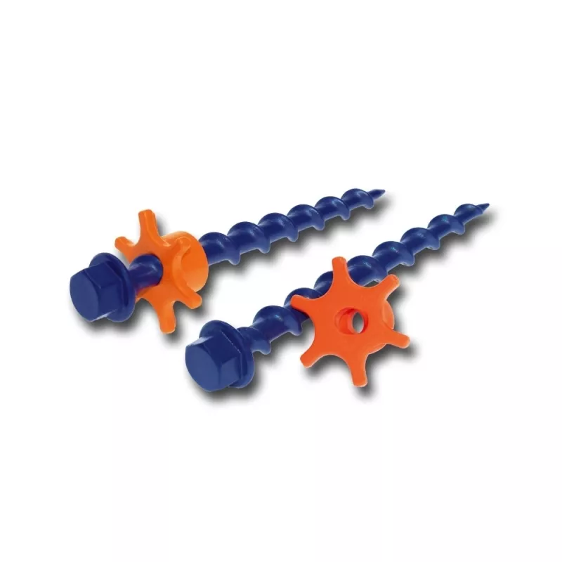 Picchetto a vite Peggy Peg Peg&Stop S - Set da 6 pz.