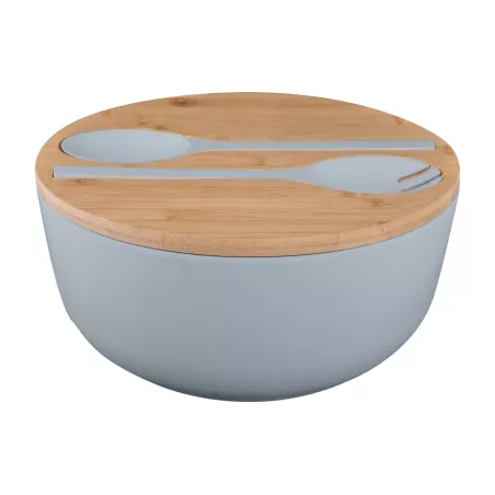 Insalatiera con posate GreenKick Grigio