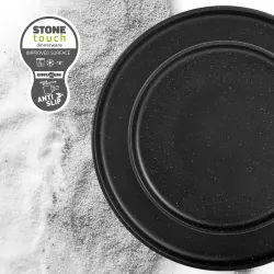 Piatto dessert Odette Double Black