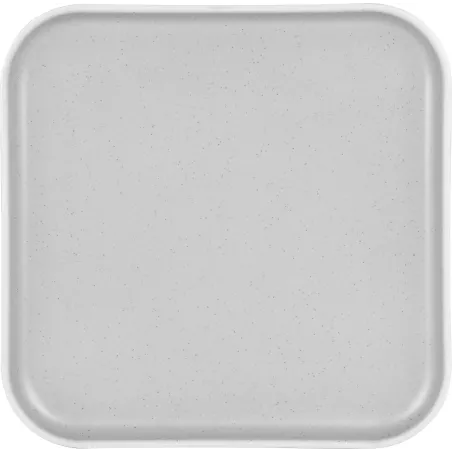Piatto piano quadrato Dolomit White