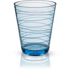 Bicchiere Onda Dolomit Blue