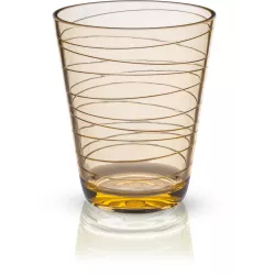 Bicchiere Onda Dolomit Yellow