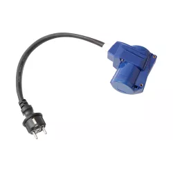 Adattatore Schuko/CEE 90° 30 cm