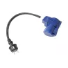Adattatore Schuko/CEE 90° 30 cm