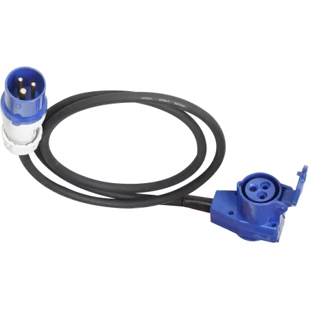 Adattatore CEE/CEE 90° 150 cm