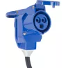 Adattatore con presa CEE 90°/Schuko
