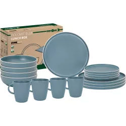 Lunch Box Dolomit Blue