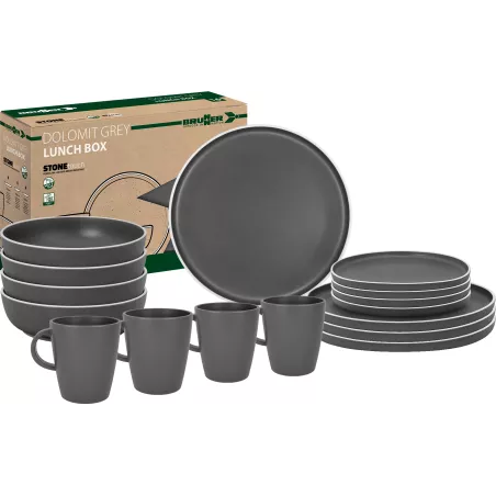 Lunch Box Dolomit Grey