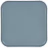 Piatto piano quadrato Dolomit Blue