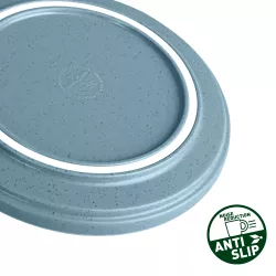 Piatto dessert Dolomit Blue