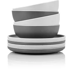 Piatto dessert Dolomit White