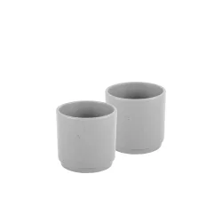 Set espresso InMano Dolomit White