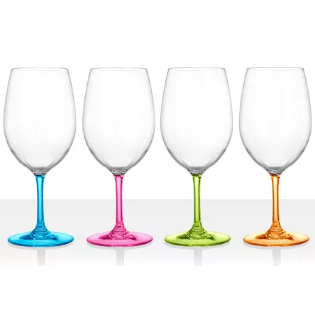 Set Bicchieri Wineglass Glamour 4 pz.
