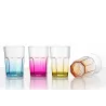 Set Bicchieri Octoglass Color 4 pz.