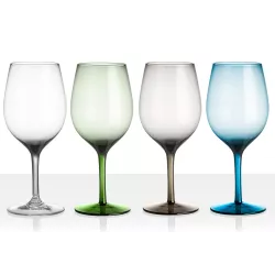 Set Bicchieri Onda&Jazz Wineglass 4 pz.