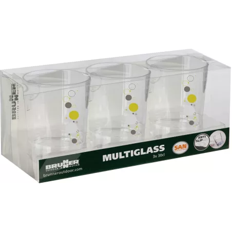 Set Bicchieri Multiglass Space 3 pz.