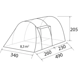 Tenda Arqus Outdoor 5