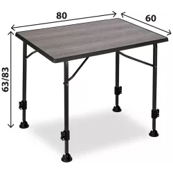 Tavolo Linear Greywood