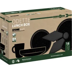 Lunch Box Odette Double Black