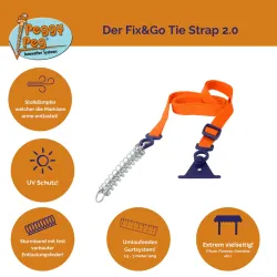 Cinghia tensionamento TieStrap 2.0 Peggy Peg