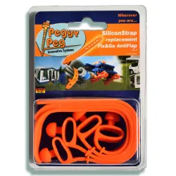 Silicon Strap Peggy Peg - Set da 4 pz.