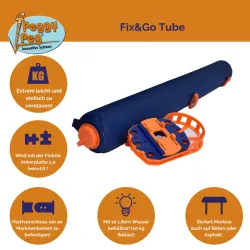 Peso tubolare per pistra ancoraggio Fix&Go Peggy Peg