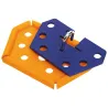 Piastra di ancoraggio Peggy peg - Set da 2 pz.