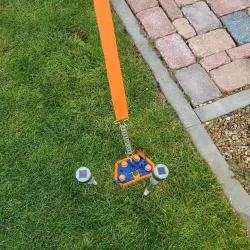 Piastra di ancoraggio Peggy peg - Set da 2 pz.