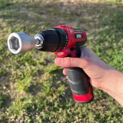 Adattatore per trapano in aluminio Peggy Peg