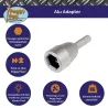 Adattatore per trapano in aluminio Peggy Peg