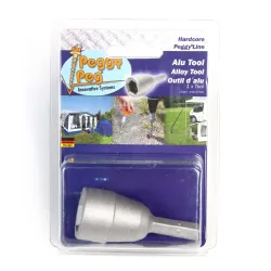 Adattatore per trapano in aluminio Peggy Peg