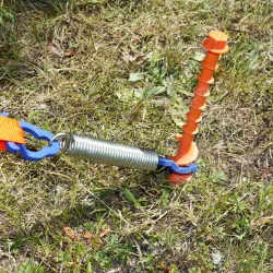 Picchetto a vite lungo (L) Peggy Peg - Set da 2 pz.