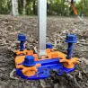 Picchetto a vite Peg&Stop N Peggy Peg - Set da 4 pz.