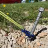Picchetto a vite L Alu Peggy Peg - Set da 2 pz.