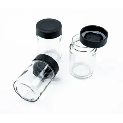 Portaspezie magnetici Silwy vetro Black & Classy camper