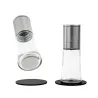 Silwy Gewürzmühlen Set 2 macinaspezie magnetici in vetro
