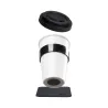 Silwy To-Go-Cup tazza magnetica  in porcellana con coperchio