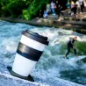 Silwy To-Go-Cup tazza magnetica  in porcellana con coperchio