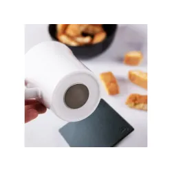 Silwy Set di 2 tazze magnetiche Bianco in porcellana